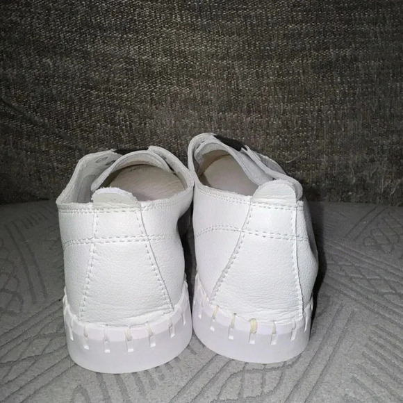 Women's Bernie Mev, TW65 Sneaker TW65-WHT-blk ELAS White Black Leather - Picture 4 of 7